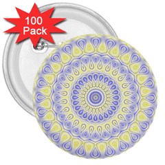 Mandala 3  Button (100 Pack) by Siebenhuehner