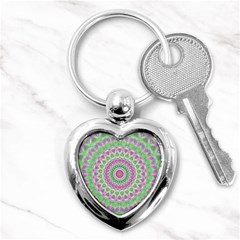 Mandala Key Chain (heart) by Siebenhuehner