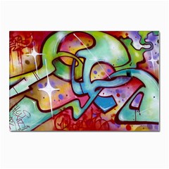 Graffity Postcards 5  X 7  (10 Pack) by Siebenhuehner