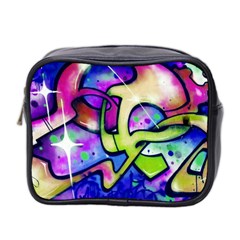 Graffity Mini Travel Toiletry Bag (two Sides) by Siebenhuehner