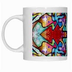 Graffity White Coffee Mug by Siebenhuehner