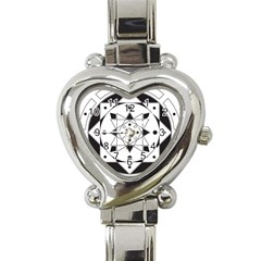 Mandala Heart Italian Charm Watch  by Contest1767514