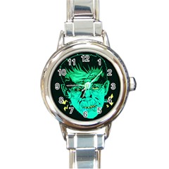 Framk Round Italian Charm Watch by Contest1741083