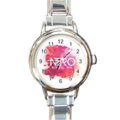 Nero ! Watch Round Italian Charm Watch by Contest1701949