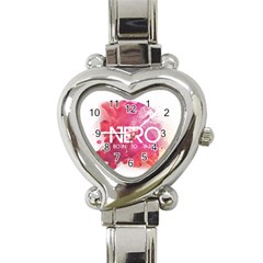 Nero ! Watch Heart Italian Charm Watch  by Contest1701949