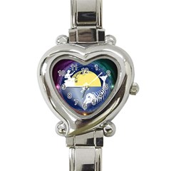 Fishing Dead Heart Italian Charm Watch  by Contest1763580