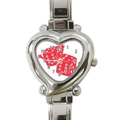 My Lucky Time Heart Italian Charm Watch  by Contest1736674