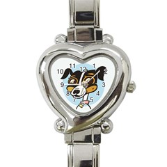 Danny Dog Heart Italian Charm Watch  by Contest1738792