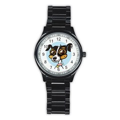 Danny Dog Sport Metal Watch (black) by Contest1738792