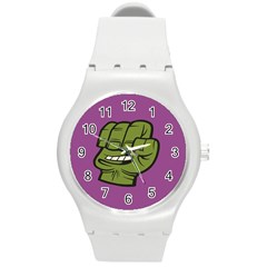 Hulk Smash Plastic Sport Watch (medium) by Contest1738792