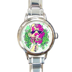 Bozo Zombie Round Italian Charm Watch by Contest1731890