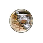 Waterfall Golf Ball Marker (for Hat Clip) Front