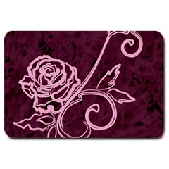 Rose Large Door Mat by uniquedesignsbycassie