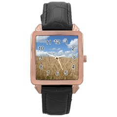 Gettysburg 1 068 Rose Gold Leather Watch  by plainandsimple