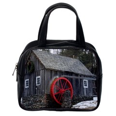 Vermont Christmas Barn Classic Handbag (one Side) by plainandsimple