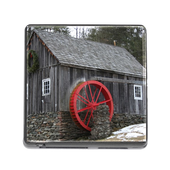 Vermont Christmas Barn Memory Card Reader with Storage (Square)