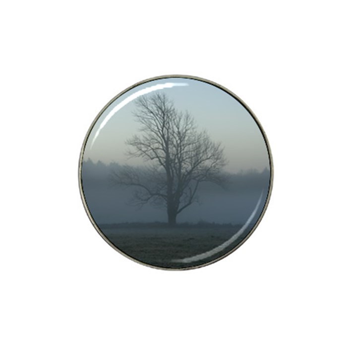 Foggy Tree Golf Ball Marker (for Hat Clip)