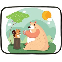 Tea Time Mini Fleece Blanket (single Sided) by Contest1771913