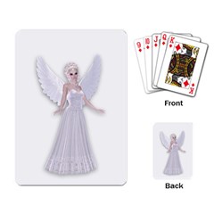 Beautiful Fairy Nymph Faerie Fairytale Playing Cards Single Design by goldenjackal