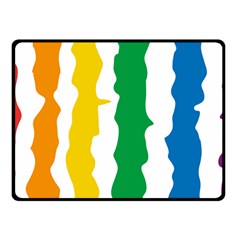 Rainbow Cake Fleece Blanket (small) by Contest1753604