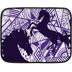 Year Of The Horse Mini Fleece Blanket (two Sided) by Contest1732250