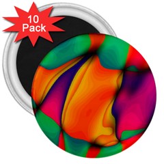 Crazy Effects  3  Button Magnet (10 Pack) by ImpressiveMoments