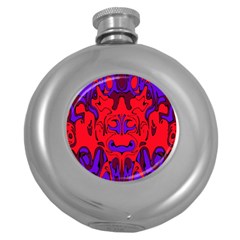 Abstract Hip Flask (round) by Siebenhuehner