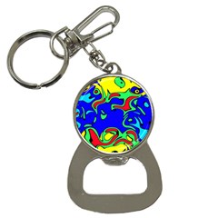 Abstract Bottle Opener Key Chain by Siebenhuehner