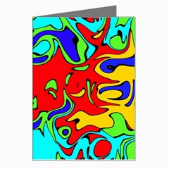 Abstract Greeting Card by Siebenhuehner