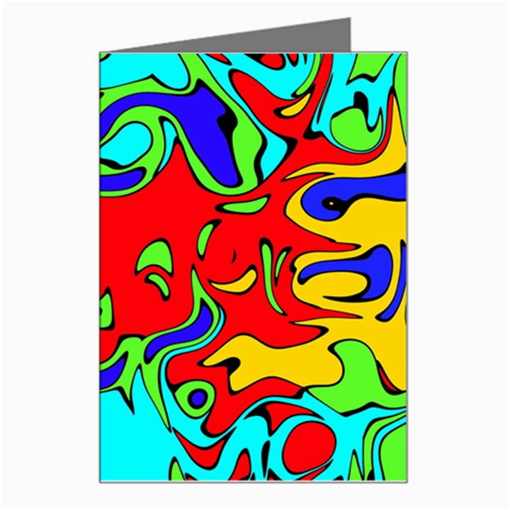 Abstract Greeting Card