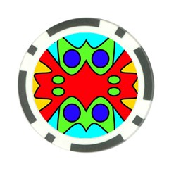 Abstract Poker Chip by Siebenhuehner