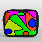 Abstract Mini Travel Toiletry Bag (One Side) Front