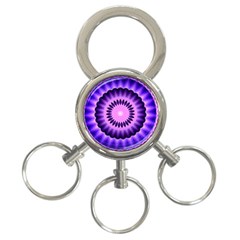 Mandala 3-ring Key Chain by Siebenhuehner