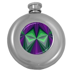 Abstract Hip Flask (round) by Siebenhuehner