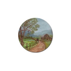  amish Buggy Going Home  By Ave Hurley Of Artrevu   Golf Ball Marker (4 Pack) by ArtRave2