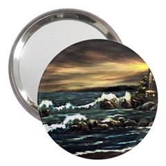  bridget s Lighthouse   By Ave Hurley Of Artrevu   3  Handbag Mirror by ArtRave2