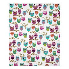 Happy Owls Shower Curtain 60  X 72  (medium) by Ancello