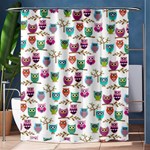 happy owls Shower Curtain 60  x 72  (Medium) 60 x72  Curtain