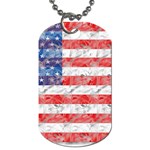 Flag Dog Tag (One Sided) Front