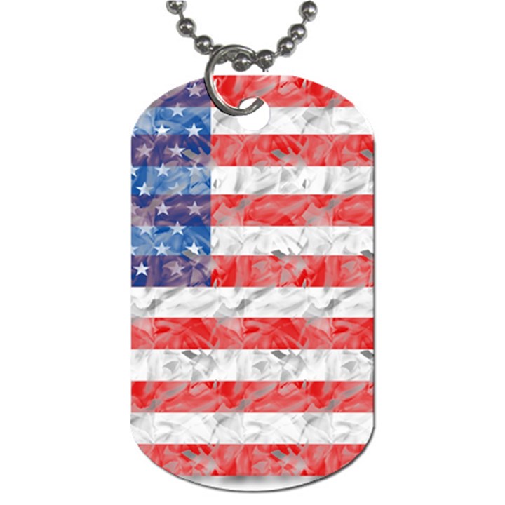 Flag Dog Tag (One Sided)