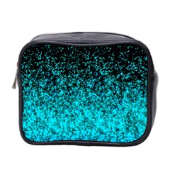 Glitter Dust 1 Mini Travel Toiletry Bag (two Sides) by MedusArt