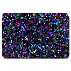 Glitter 1 Large Door Mat by MedusArt