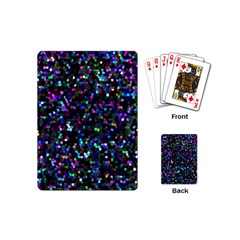 Glitter 1 Playing Cards (mini) by MedusArt