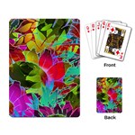 Floral Abstract 1 Playing Cards Single Design Back