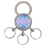 Glitter2 3-Ring Key Chain Front