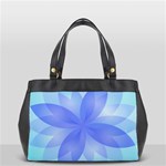 Abstract Lotus Flower 1 Oversize Office Handbag (Two Sides) Front