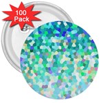 Mosaic Sparkley 1 3  Button (100 pack) Front