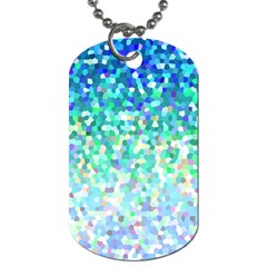 Mosaic Sparkley 1 Dog Tag (two-sided)  by MedusArt