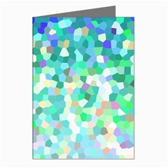 Mosaic Sparkley 1 Greeting Card (8 Pack) by MedusArt