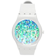 Mosaic Sparkley 1 Plastic Sport Watch (medium) by MedusArt